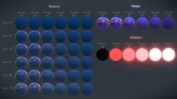 Sketchfab PBR Material Reference Chart