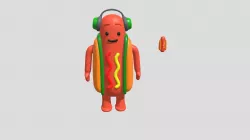 Snapchat Dancing Hotdog