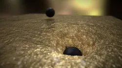 Surface collision animation