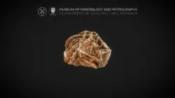 Tabular crystals of oxidized Baryte (mineral)
