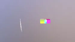 3d Cube Model