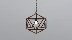 Amethyst Ceiling Lamp Large - 98242