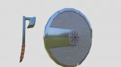 Axe and shield