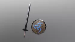 Basic Nord Sword and Shield