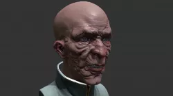 Bust Old Commander