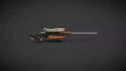 Cowboy Cyberpunk Bolt Action Sniper