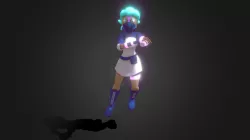 CyberNeon Bounty hunter
