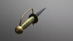 Damascus rapier