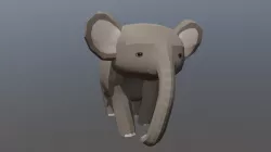 Elephant - Walking cycle
