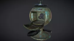 Fallout 4 Props - Microwave - Ruined