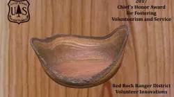 FS1198    2017 U.S. Forest Service Chief's Award