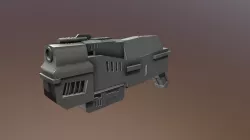 Futuristic Gun
