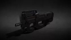 Game-Ready P90 SMG