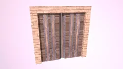 Gate Reinforced Wood