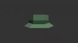 Green Angler's Hat