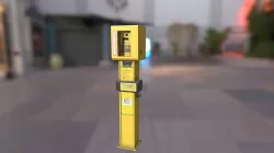Japanese parking machine
