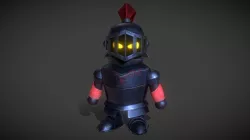 Knight Low Poly