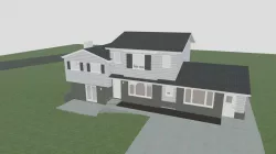 Long 2nd Floor Idea 3 Roof