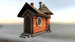 Low-poly Fantasy Castle
