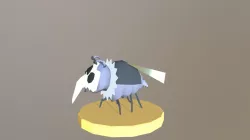 Low Poly Flyturtle