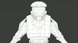 Low Poly Master Chief