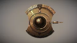 Low Poly Shield And Sickle