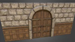 Medieval door