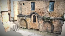 Medieval stone wall  - Scan