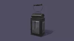 Old oil lantern