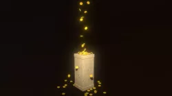 Rain of coins