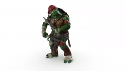 Raphael - TMNT Toy 3D Scan