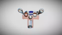 Realistic Foxy Endoskeleton Head