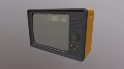 Retro Television Set