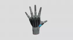 Sci-fi glove with rangefinder