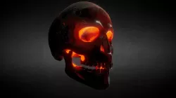 Skull 3D Modelado y Texturizado en Sculptris