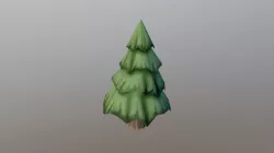 Stylized Painted Tree