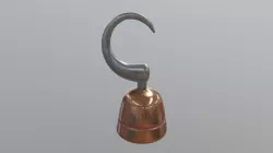 VR Maniac Hook Hand Unstained