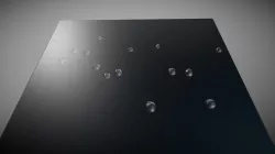 Water drops animation as Alembic Cache