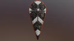 Worn Kite Shield