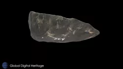XCB-003-664 Retouched Obsidian Blade