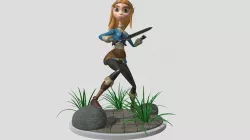 ZELDA CARTOON