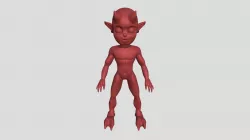 3D Devil Sculpt