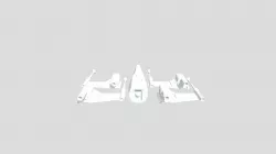 3D printable X-Wing T-65
