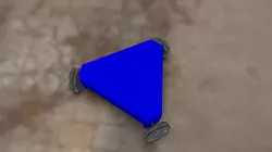 3W Omnidirectional Robot - Draft model