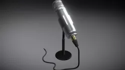Aluminium Podcasting Microphone