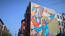 Big City of Dreams - Gigi Hadid mural