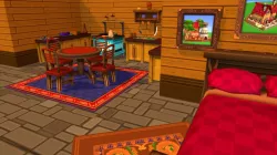 Cartoon Interior- Sample Room