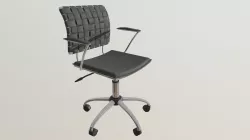 Criss Cross Office Chair Black - 205030