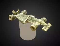 Dollar Bill Origami - Formula 1 Race Car