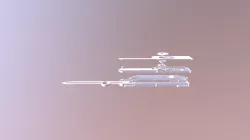 Exploded Hidden Blade Assembly
